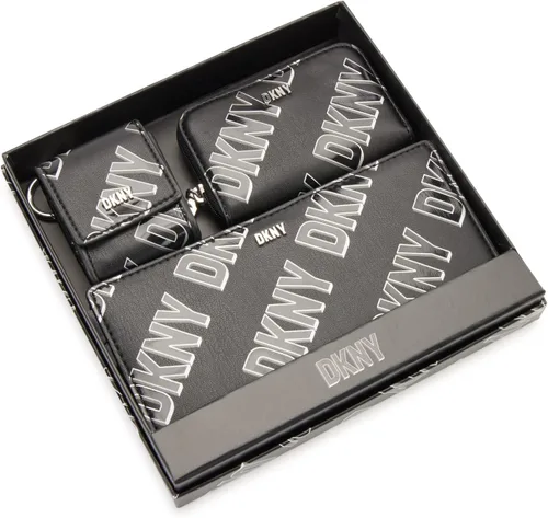 Vista 4 de DKNY Cartera clásica Phoenix 3 en 1 para mujer, Casual Phoenix - Juego de cartera clásica 3 en 1