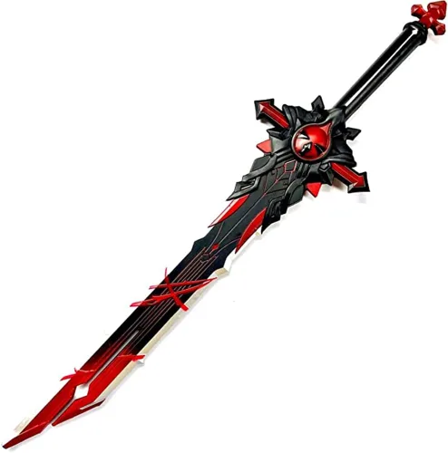 Vista 7 de Espada de cosplay de Halloween para Skyward Wolf's Blade Gravestone PU espuma armas regalos de cumpleaños Hoja Skyward
