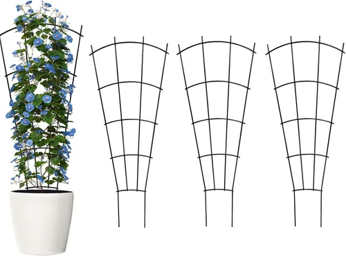 Vista 13 de Thealyn - Paquete de 4 enrejados para plantas en maceta de 24 pulgadas