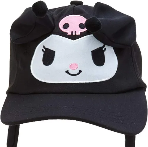 Vista 3 de Kuromi - Gorra de acción, Negro