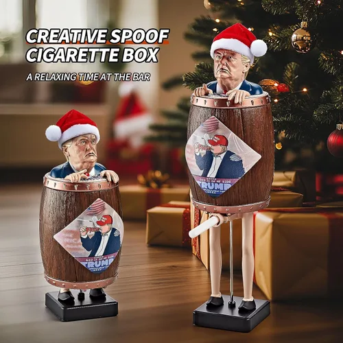 Vista 4 de Novedad Gag Collectibles - Divertido dispensador de cigarrillos para regalo de Navidad elefante blanco, decoración del hogar - El juego perfecto