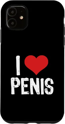 Vista 8 de Funda para iPhone 11 Pro Max I Love Penis