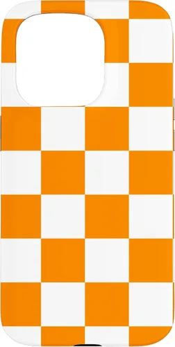 Vista 14 de Tennessee Flag State Pride Orange White Gift Knoxville Case for iPhone 17