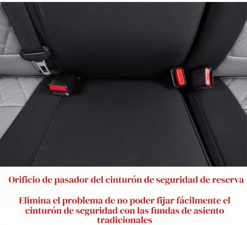 Vista 6 de EKR - Juego completo de fundas de asiento de vehículo Ranger 2019-2023