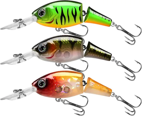 Vista 9 de TRUSCEND Swimmax - Señuelos de pesca fáciles de atrapar con ganchos BKK, ondulación, vibración, traqueteo y gorgoteo para más mordeduras, cebos