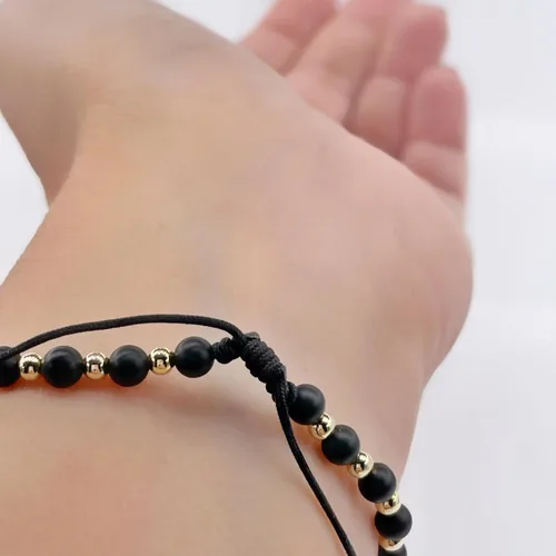 Vista 28 de St Benedict Coin and Natural Round Red Coral Beads Adjustable Bracelet for Women