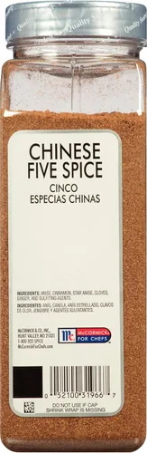 Vista 10 de McCormick Culinary Chinese Five Spice, 16 oz – Un recipiente de 16 onzas de polvo chino de cinco especias con sabor dulce y salado en salteados