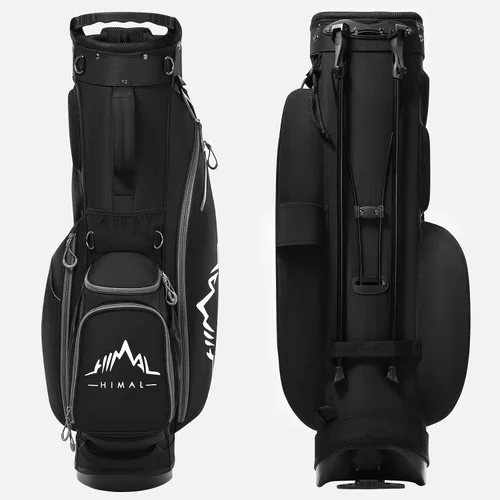Vista 8 de GoHimal Lightweight 14-Way Golf Stand Bag for Men & Women Durable Club Bag, Dual Straps, Multiple Pockets, Rain Hood Included