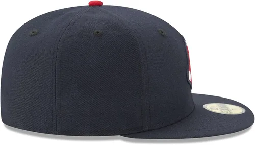 Vista 4 de New Era 59FIFTY Boston Red Sox Navy MLB 2017 Auténtica Colección En Campo Alternate Gorra