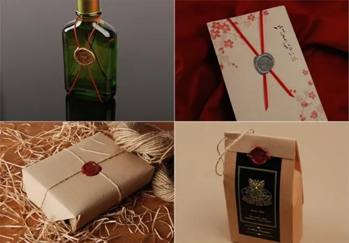 Vista 2 de Sello de cera de mariposa vintage, adorno de sello de sellado de boda, tarjeta de invitación de caracol, cosecha, regalo, paquete de vino, gran idea