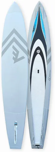 Vista 4 de VAMO Stand Up Paddleboard elástico en 4 direcciones, cubierta de tabla UV para remos, kayaks y tablas de surf (tabla de remo no incluida)