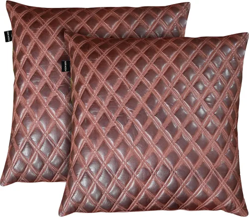 Vista 67 de Funda de almohada de piel de cordero – Funda de cojín decorativa para sofá – Fundas para sala de estar y dormitorio, 22 x 22 pulgadas – Paquete de 2