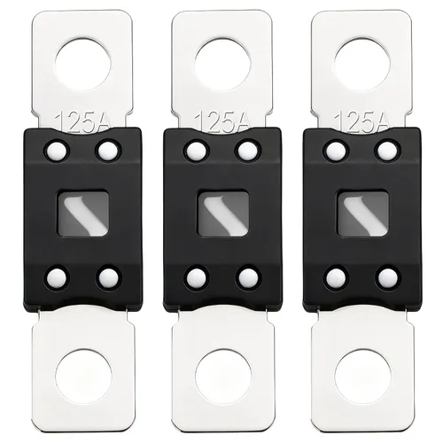 Vista 25 de Fusible MEGA/AMG de 32 V 30 A, montaje de perno de alta corriente automotriz de 30 amperios para automóviles, camiones, vehículos de construcción