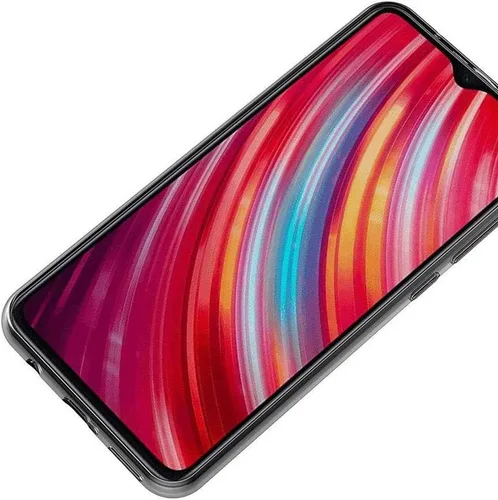 Vista 5 de MaiJin Funda para Xiaomi Redmi Note 8 Pro (6.39 pulgadas) Suave TPU Gel de goma parachoques transparente contraportada