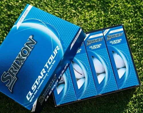 Vista 7 de Srixon Q Star Tour 5 Golf Balls, White