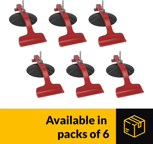 Vista 5 de Suck N Clamp Abrazadera ajustable para tazas, material de acrilonitrilo butadieno estireno, 7-1/8 pulgadas de largo, 3-3/8 pulgadas de diámetro