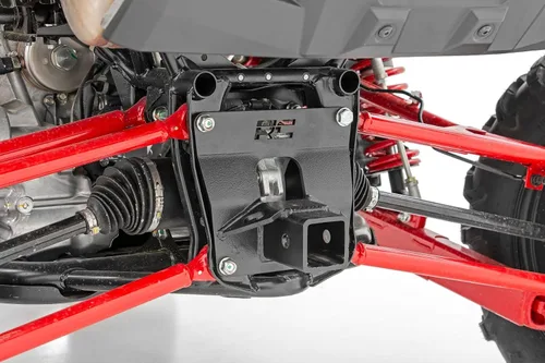 Vista 2 de Rough Country Placa de enganche receptor de 2" para Honda Talon 2019-2022 - 92028 Negro