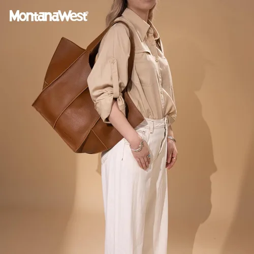 Vista 7 de Montana West Bolso de mano para mujer, bolsos y bolsos de mano grandes