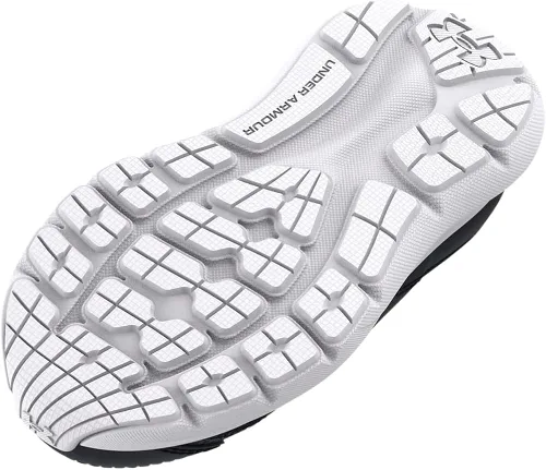 Vista 2 de Under Armour Tenis unisex para niños Surge 3 sin cordones para correr