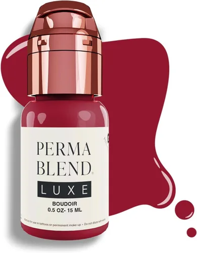 Vista 3 de Perma Blend Luxe Berry Lip Set – Juego de tinta de tatuaje rojo profundo – Kit de microblading de rubor labial – Suministros de tatuaje para PMU