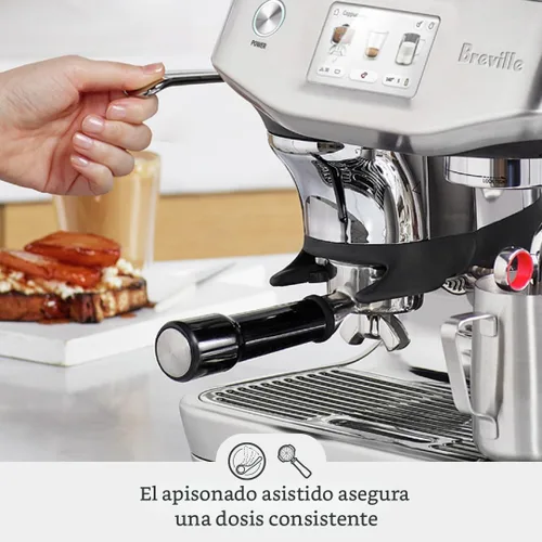 Vista 4 de Máquina de espresso Breville Barista Touch Impress BES881BSS, Acero Inoxidable Cepillado Enjoy cold extraction functionality for cold brew