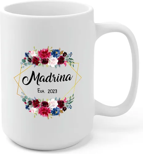 Vista 7 de Quieres Ser Mis Padrinos De Bautizo Madrina Regalos En Español Madrina Propuesta Quieres Ser Mi Madrina Padrino Taza De Café Padrinos De Bautizo