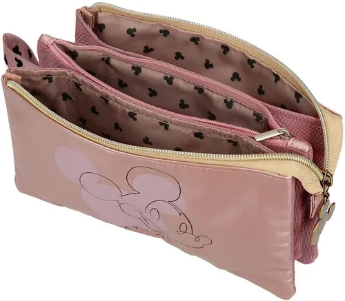 Vista 4 de Disney Mickey Outline Rosa, Rosado, Triple Carry All