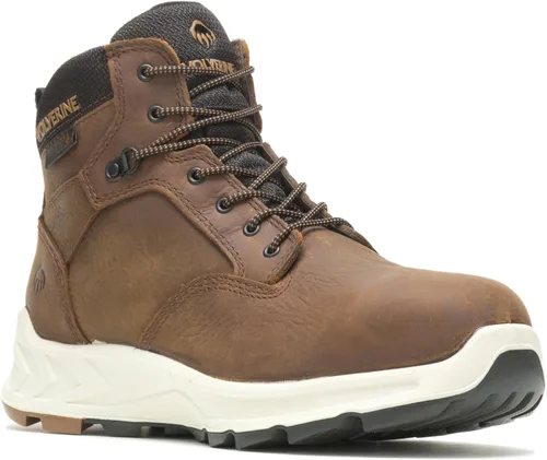 Vista 2 de Wolverine Shiftplus Work Lx - Botas industriales con punta suave para hombre, 6 pulgadas Marrón