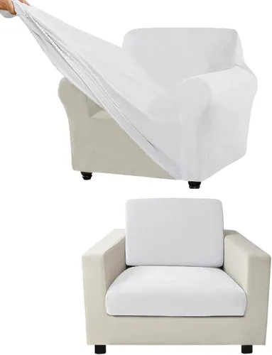 Vista 134 de Funda para Sofá de Terciopelo, Fundas Elásticas para Sofá para Funda Principal Separada/Respaldos y Cojines de Asiento, Funda para Sofá, para Fundas