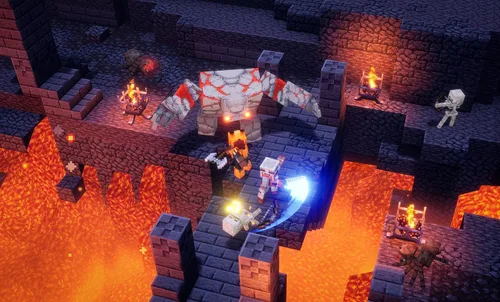 Vista 2 de Minecraft Dungeons Ultimate Edition - PlayStation 4