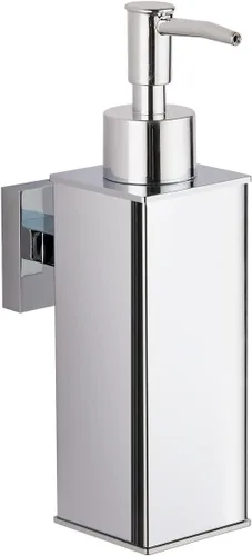 Vista 9 de BGL Dispensador de jabón de acero inoxidable 304 para montaje en pared, dispensador de líquido y jabón negro para cocina y baño