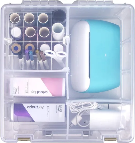 Vista 23 de ArtBin 6993SP Super Satchel Double Deep con bandeja de accesorios para manualidades en papel, transparente, 1 bolsa y 1 bandeja