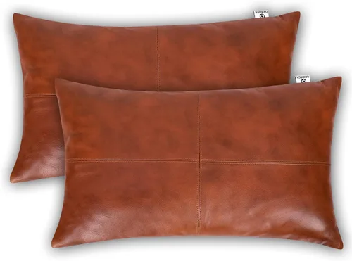 Vista 16 de Funda de almohada rectangular de piel de cordero – Funda de cojín para sofá – Fundas decorativas para sala de estar y dormitorio, caja negra
