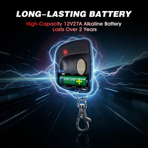 Vista 7 de ASONPAO 3 para Mighty Mule GTO - Abridor de puerta remoto FM135 MMT103 RB741, certificado por la FCC