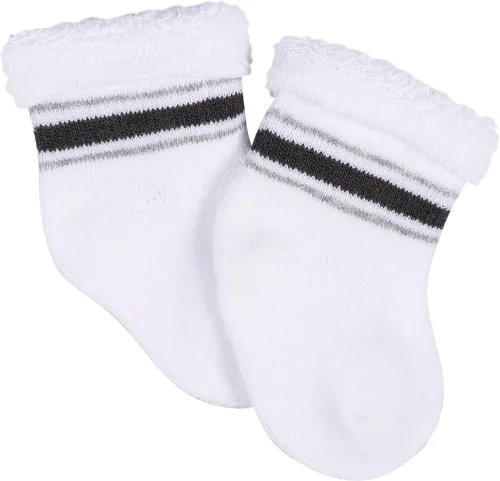 Vista 5 de Gerber Paquete de calcetines para bebés de 12 pares Blanco
