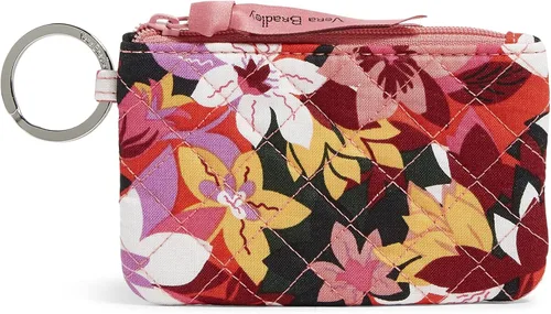 Vista 3 de Vera Bradley Cartera de algodón con cremallera para identificación para mujer