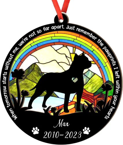 Vista 98 de Adorno personalizado para atrapasoles de sabueso afgano, adorno de Navidad de sabueso afgano, regalo para perro amante, sabueso afgano conmemorativo