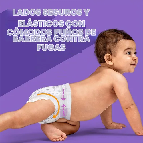 Vista 6 de Pañales – Luvs Ultra Leakguards desechables bebé pañales, suministro de un mes