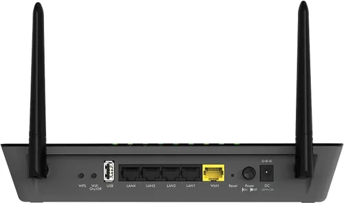 Vista 2 de NETGEAR Router Wi-Fi inteligente AC1200 con antenas externas (R6220-100NAS)