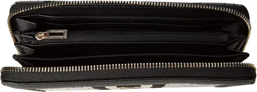 Vista 4 de Guess Womens Guess Vintage Large Zip-Around Clutch Wallet