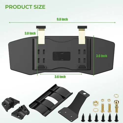 Vista 7 de 10L0L Espejo retrovisor para carrito de golf Yamaha EZGO Club Car Epic Espejo retrovisor universal gran angular, espejo convexo HD para carrito