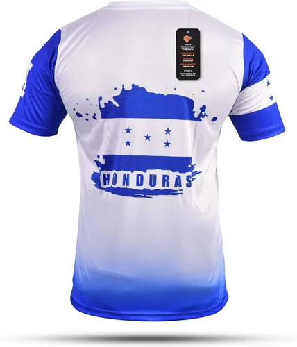 Vista 4 de Fury Camiseta de Fútbol Honduras - Honduras Camiseta de Fútbol Honduras Jersey HombresMujeresMujeresUnisex