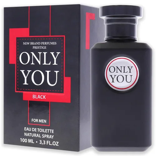 Vista 4 de New Brand Perfumes Only You Black EDT Spray Hombres 3.3 oz, OYOU1M