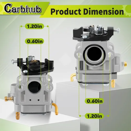 Vista 4 de Carbhub Carburador para Echo PB-770 PB-770H PB-770T Soplador de Mochila Reemplaza Walbro WYK-406 WYK-406-1 WYK-345-1 Echo A021001870 A021003940