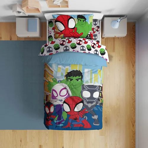 Vista 52 de Juego de edredón para niños Sunny Side Up incluye sábanas y fundas de almohada - Juego de cama suave y acogedor para una decoración elegante