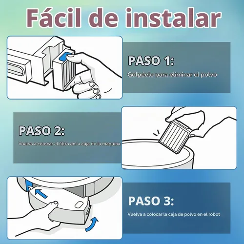 Vista 7 de Filtros de repuesto para i-Robot Roomba E I y J Series i1+ i3 i3+ i4 i5/plus i6 i6+ i7 i7+/plus i8 i8+ E5 E6 E7 piezas de aspiradora 4639161