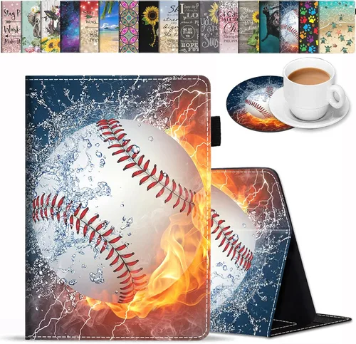 Vista 12 de Funda para tableta Amazon Kindle Fire HD 8/Fire HD 8 Plus (12ª/10ª generación, versión 2022/2020) – Funda de piel sintética de alta calidad
