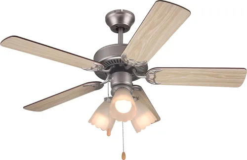 Vista 8 de COMMERCIAL COOL Ventilador de techo moderno de 42 pulgadas con luces, enfría hasta 175 pies cuadrados, ideal para habitaciones de tamaño mediano