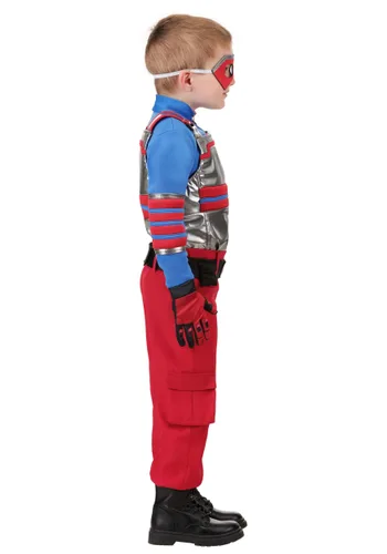 Vista 4 de Disfraz de Niño Pequeño Henry Danger Nickelodeon Multicolor