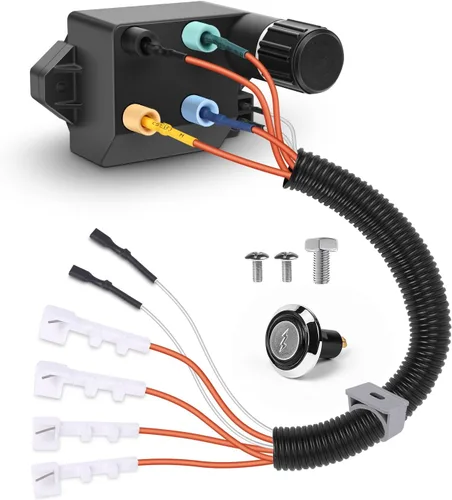 Vista 18 de Uniflasy - Kit de encendido de parrilla con botón de 2 salidas compatible con Char-Broil para Charbroil Advantage 463240015, 463344116